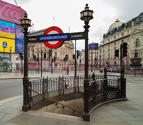 Piccadilly Circus tube station